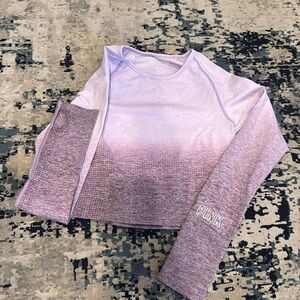 Ombre activewear top